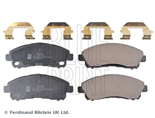 stabdžių trinkelių rinkinys, diskinis stabdys - ADC44283 BLUE PRINT