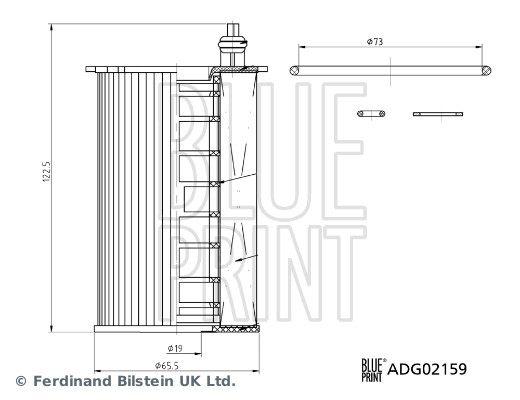 Oil Filter - ADG02159 BLUE PRINT