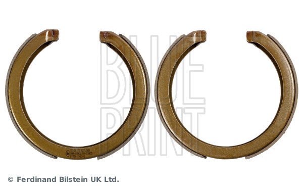 Brake Shoe Set, parking brake - ADG04128 BLUE PRINT