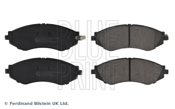 Brake Pad Set, disc brake - ADG04207 BLUE PRINT