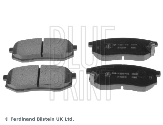 Brake Pad Set, disc brake - ADG042104 BLUE PRINT