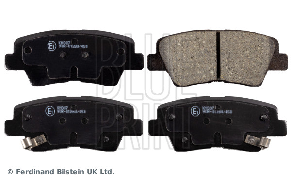 Brake Pad Set, disc brake - ADG042109 BLUE PRINT