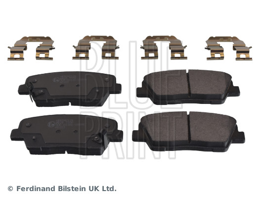 Kit pastiglie freno, Freno a disco - ADG042126 BLUE PRINT