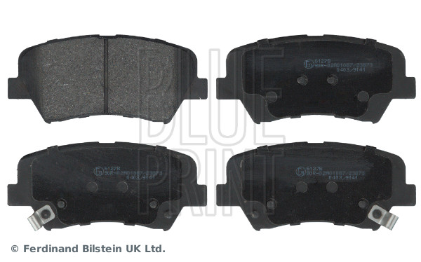 Brake Pad Set, disc brake - ADG042137 BLUE PRINT