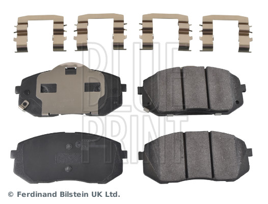 Kit pastiglie freno, Freno a disco - ADG042161 BLUE PRINT