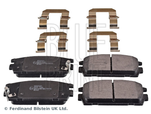 Brake Pad Set, disc brake - ADG04251 BLUE PRINT