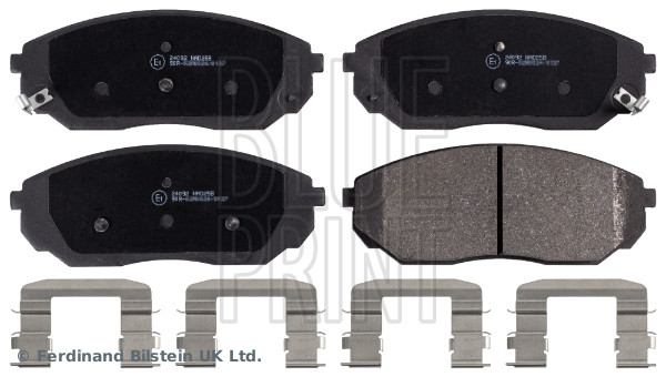 Kit pastiglie freno, Freno a disco - ADG04258 BLUE PRINT