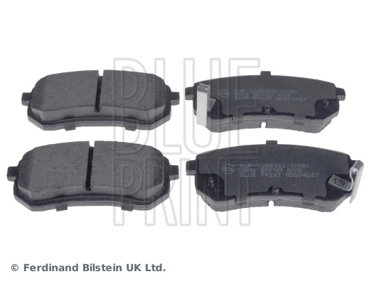 Brake Pad Set, disc brake - ADG04267 BLUE PRINT
