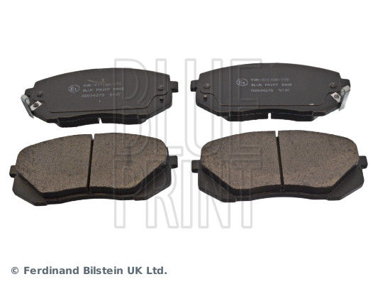 Brake Pad Set, disc brake - ADG04278 BLUE PRINT