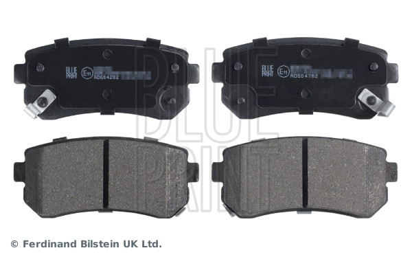 Brake Pad Set, disc brake - ADG04282 BLUE PRINT