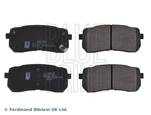 Brake Pad Set, disc brake - ADG04289 BLUE PRINT