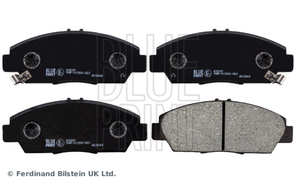 Brake Pad Set, disc brake - ADH24248 BLUE PRINT
