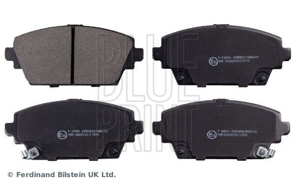 Brake Pad Set, disc brake - ADH24256 BLUE PRINT