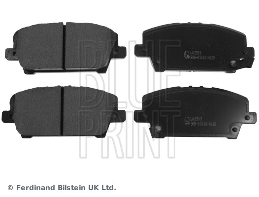 Kit pastiglie freno, Freno a disco - ADH24271 BLUE PRINT
