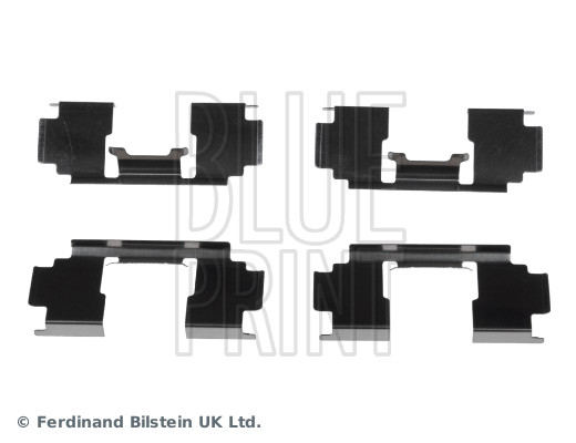 priedų komplektas, diskinių stabdžių trinkelės - ADH248603 BLUE PRINT
