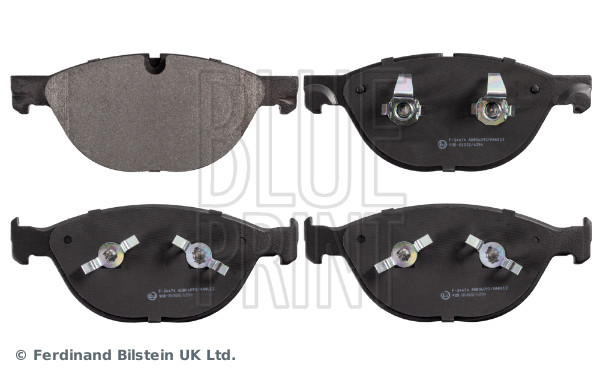 Brake Pad Set, disc brake - ADJ134227 BLUE PRINT