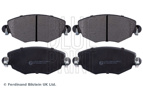 Brake Pad Set, disc brake - ADJ134231 BLUE PRINT