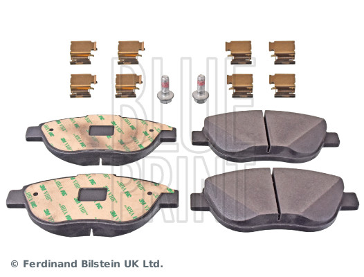 Комплект тормозных колодок, дисковый тормоз - ADL144217 BLUE PRINT