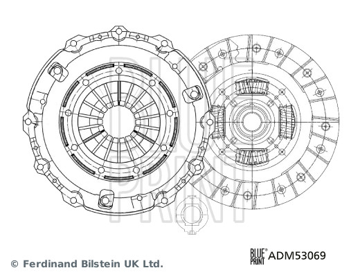 Clutch Kit - ADM53069 BLUE PRINT