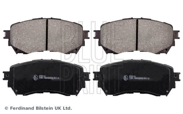 Brake Pad Set, disc brake - ADM542106 BLUE PRINT