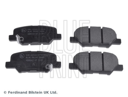 Комплект тормозных колодок, дисковый тормоз - ADM542107 BLUE PRINT
