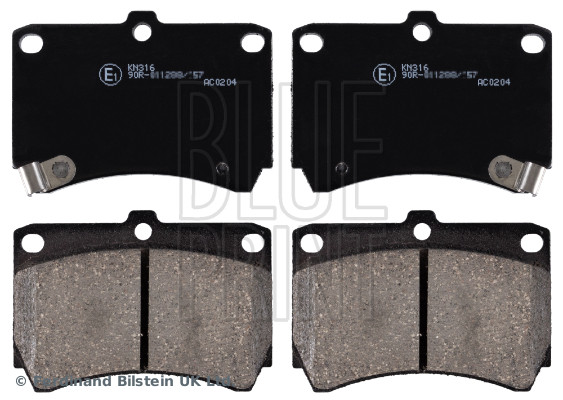 Brake Pad Set, disc brake - ADM54249 BLUE PRINT