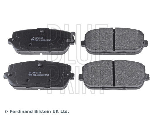 Kit pastiglie freno, Freno a disco - ADM54291 BLUE PRINT