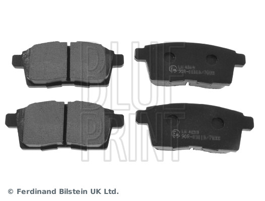 stabdžių trinkelių rinkinys, diskinis stabdys - ADM54298 BLUE PRINT