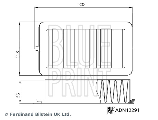 Air Filter - ADN12291 BLUE PRINT