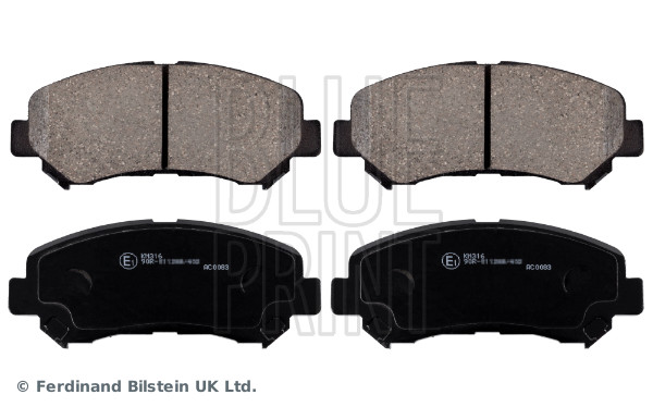 Brake Pad Set, disc brake - ADN142139 BLUE PRINT