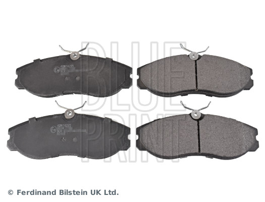 stabdžių trinkelių rinkinys, diskinis stabdys - ADN14295 BLUE PRINT