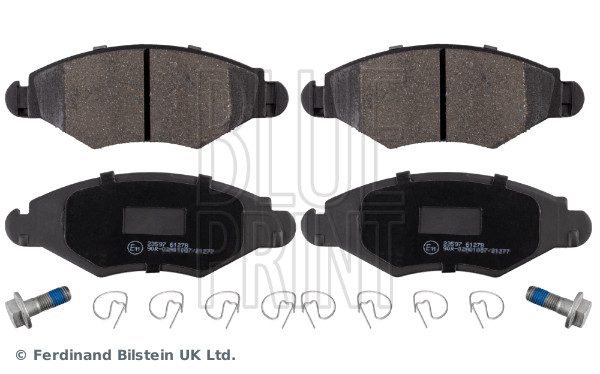 Brake Pad Set, disc brake - ADP154217 BLUE PRINT