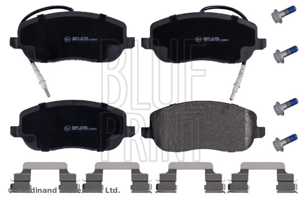 Brake Pad Set, disc brake - ADP154224 BLUE PRINT