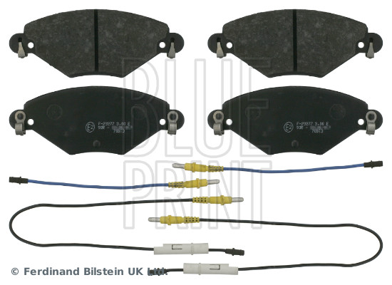Brake Pad Set, disc brake - ADP154246 BLUE PRINT