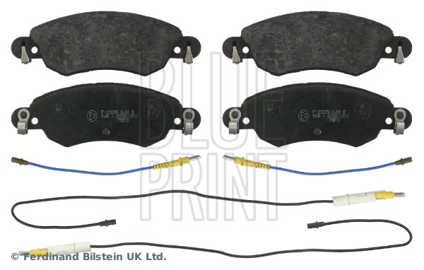Kit pastiglie freno, Freno a disco - ADP154254 BLUE PRINT