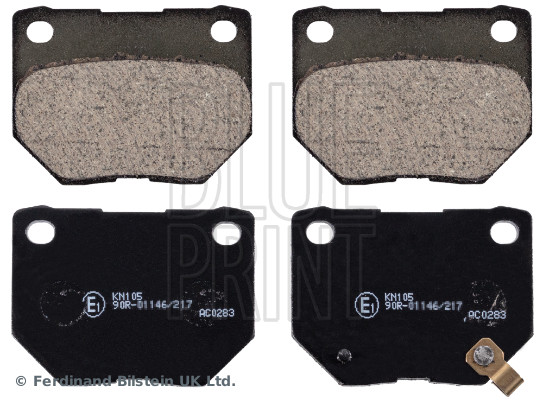 Brake Pad Set, disc brake - ADS74227 BLUE PRINT