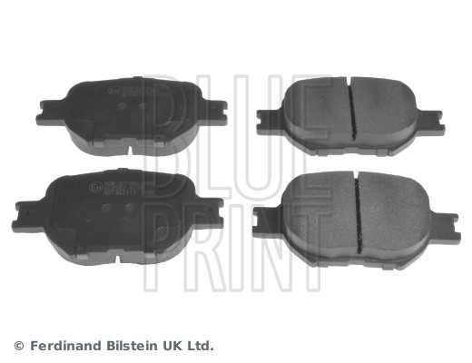 Brake Pad Set, disc brake - ADT342112 BLUE PRINT