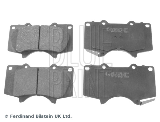 Brake Pad Set, disc brake - ADT342142 BLUE PRINT