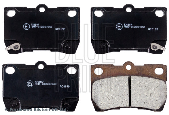 Brake Pad Set, disc brake - ADT342156 BLUE PRINT