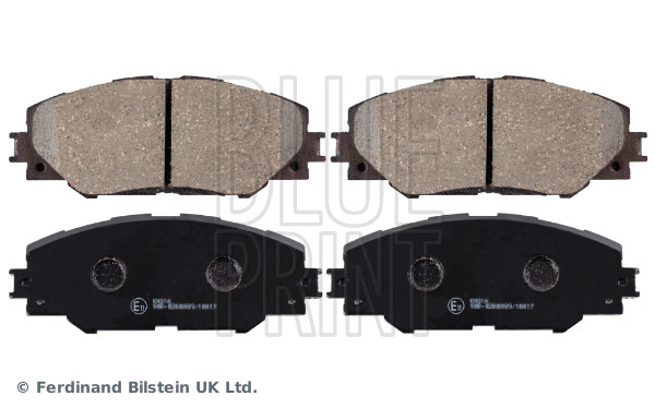 Brake Pad Set, disc brake - ADT342162 BLUE PRINT