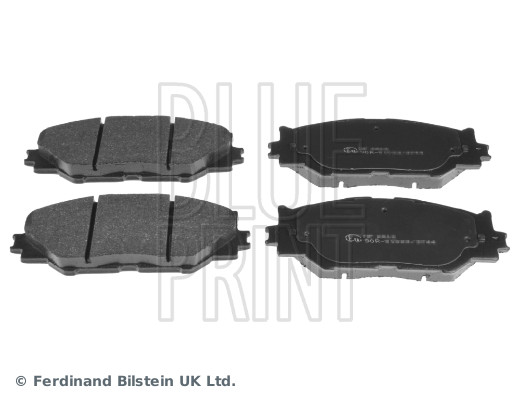 Kit pastiglie freno, Freno a disco - ADT342163 BLUE PRINT