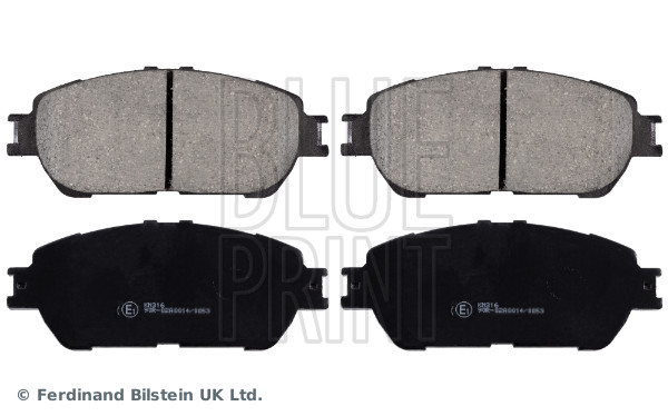 Brake Pad Set, disc brake - ADT342164 BLUE PRINT