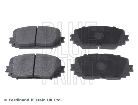 Brake Pad Set, disc brake - ADT342166 BLUE PRINT