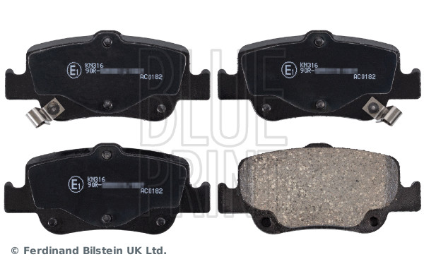 Kit pastiglie freno, Freno a disco - ADT342173 BLUE PRINT