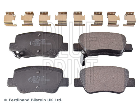 Kit pastiglie freno, Freno a disco - ADT342183 BLUE PRINT