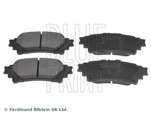 Brake Pad Set, disc brake - ADT342186 BLUE PRINT