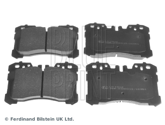 Brake Pad Set, disc brake - ADT342192 BLUE PRINT