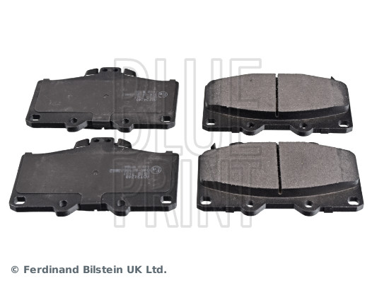 stabdžių trinkelių rinkinys, diskinis stabdys - ADT34248 BLUE PRINT