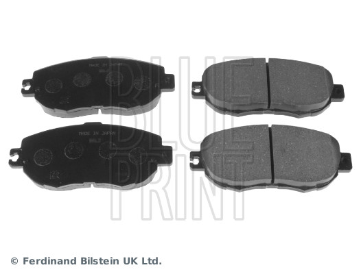 Комплект тормозных колодок, дисковый тормоз - ADT34255 BLUE PRINT
