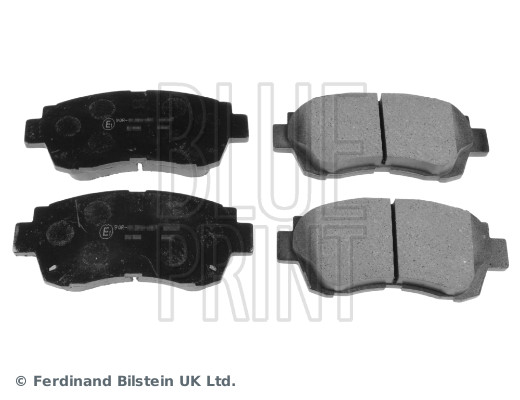 stabdžių trinkelių rinkinys, diskinis stabdys - ADT34283 BLUE PRINT